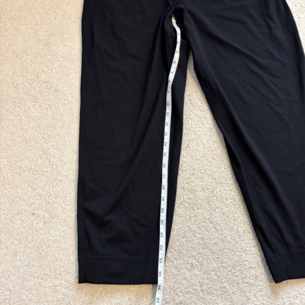 Lululemon Women’s Stretch High-Rise Straight-Leg Pants Black Size Large Trousers - Picture 5 of 6